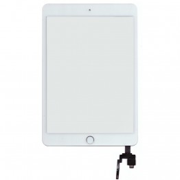 iPad Mini 3 Display Glas Scheibe Touch Screen Digitizer IC Chip Schwarz Weiß