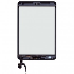 iPad Mini 3 Display Glas Scheibe Touch Screen Digitizer IC Chip Schwarz Weiß