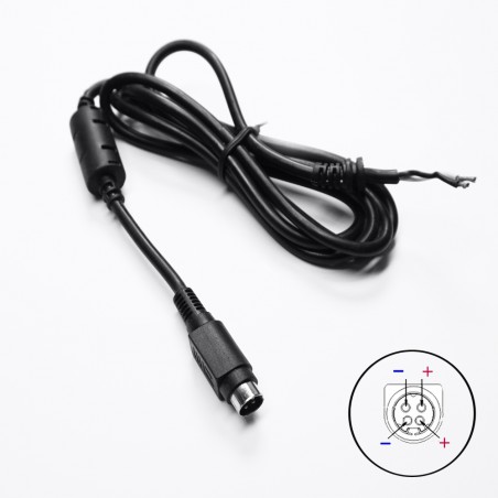 Notebook 4 Pin Stecker mit DC Kabel für LCD TV Nenzteile