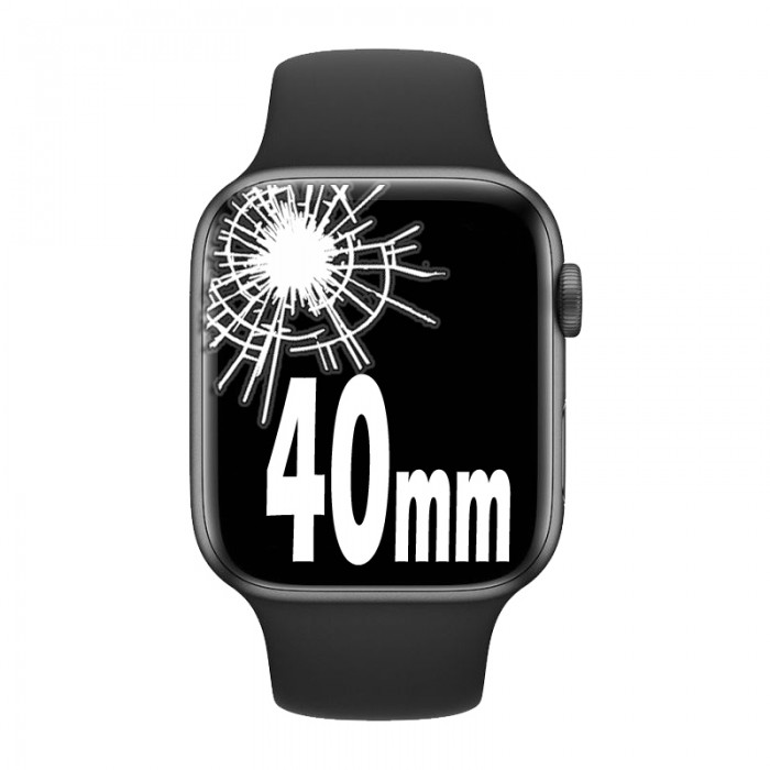 Apple Watch 6 44mm Display Reparatur Glas Austausch auch mit Saphirglas